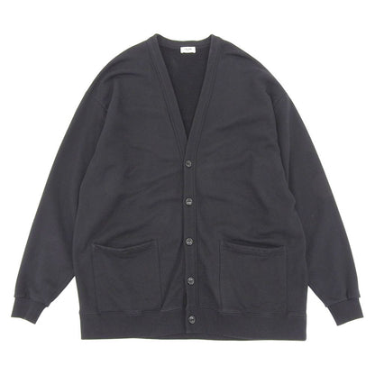 Celine Back Logo Cardigan Top Black XS
