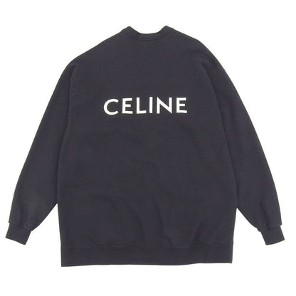 Celine Back Logo Cardigan Top Black XS — view 2