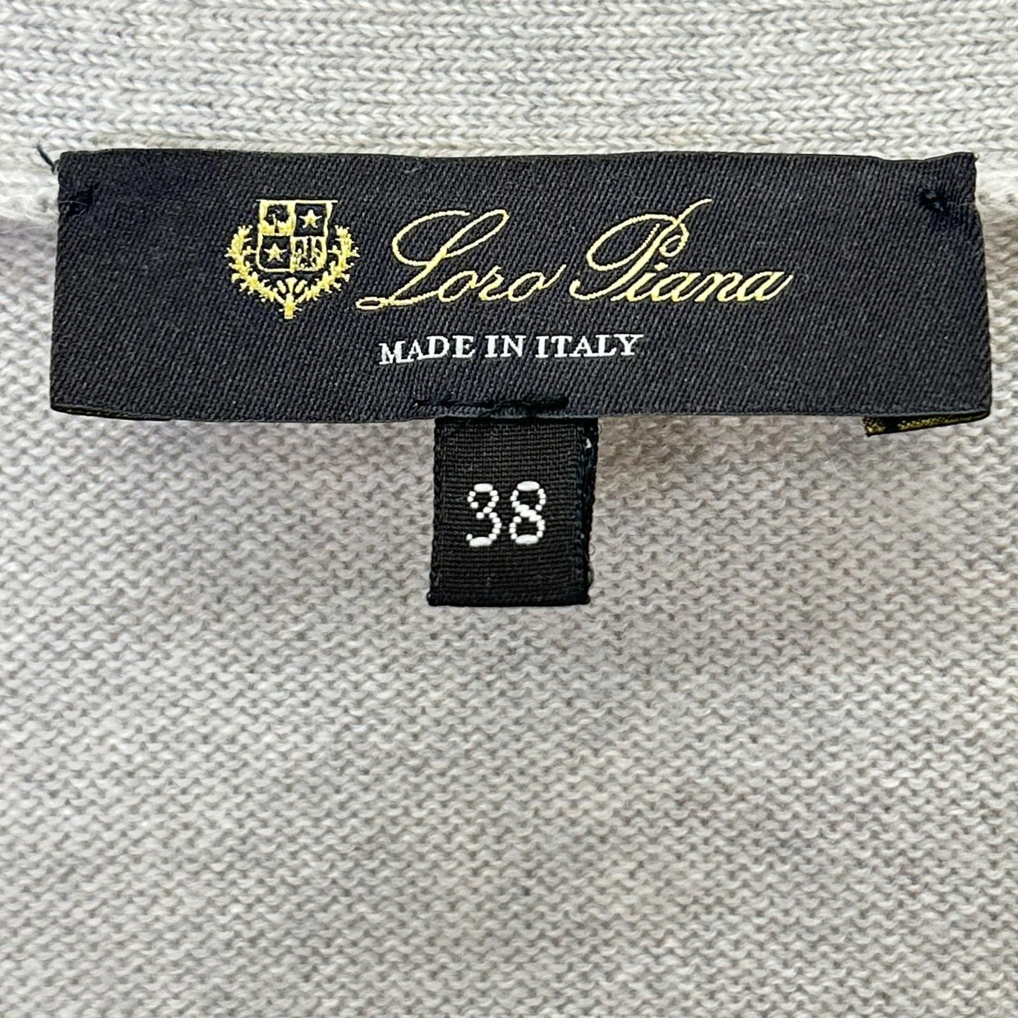 Loro Piana Light Beige Cashmere Silk Cardigan 38 — view 4