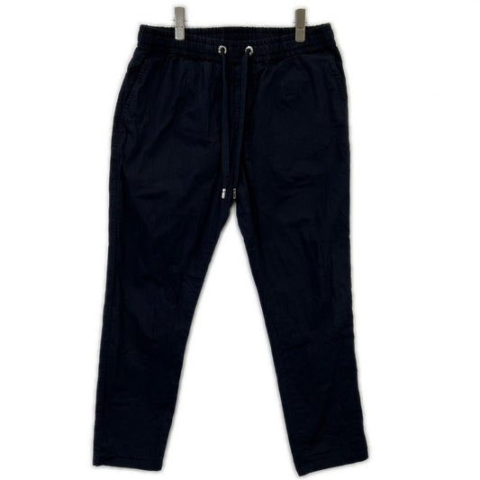 Dolce & Gabbana Navy Cotton Silk E-ji-pants 50