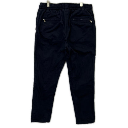 Dolce & Gabbana Navy Cotton Silk E-ji-pants 50 — view 2