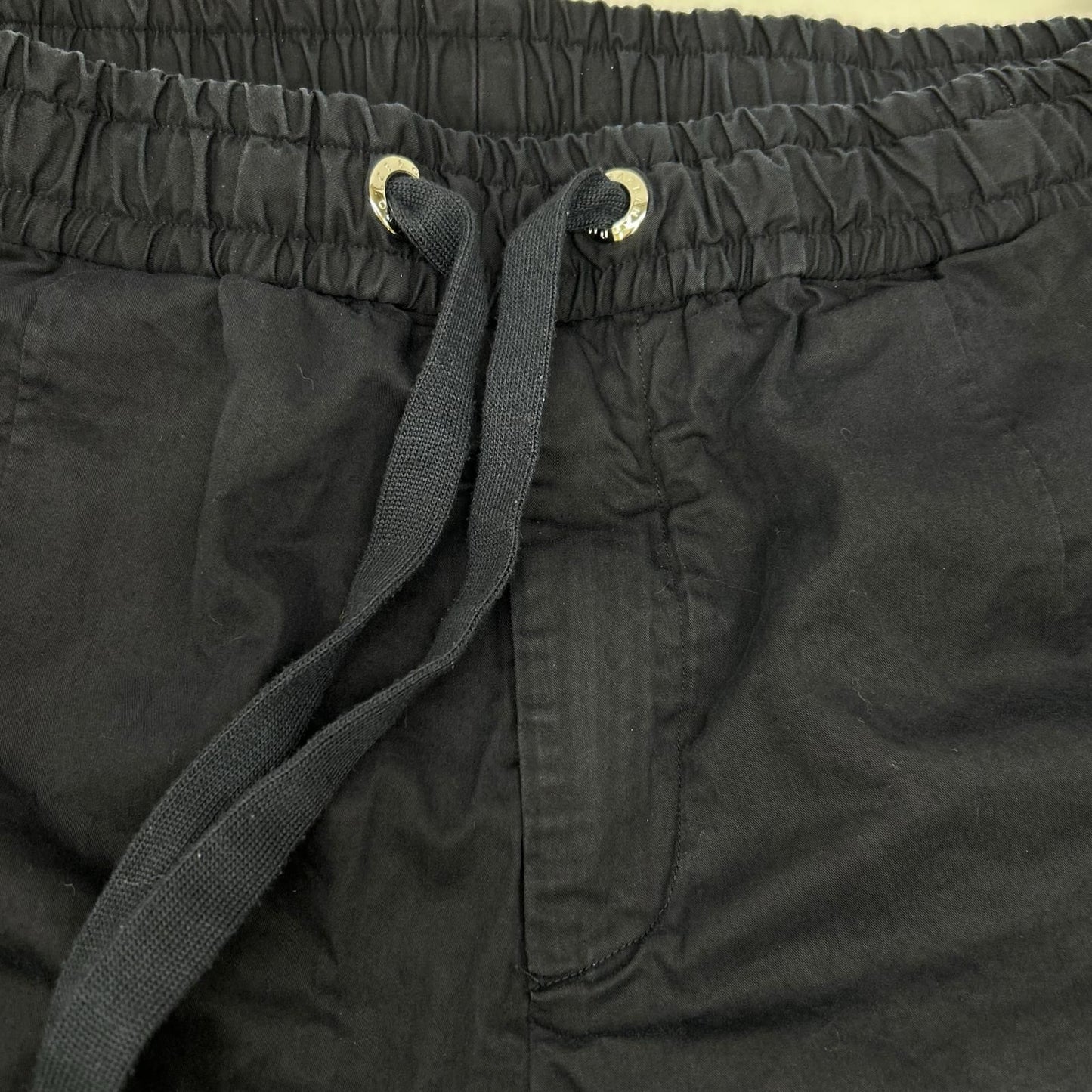 Dolce & Gabbana Navy Cotton Silk E-ji-pants 50 — view 6