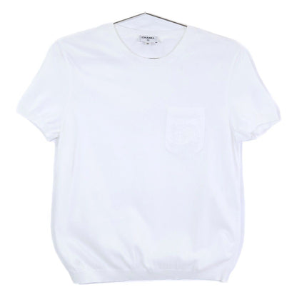 Chanel Short Sleeve Knit Sweater 36