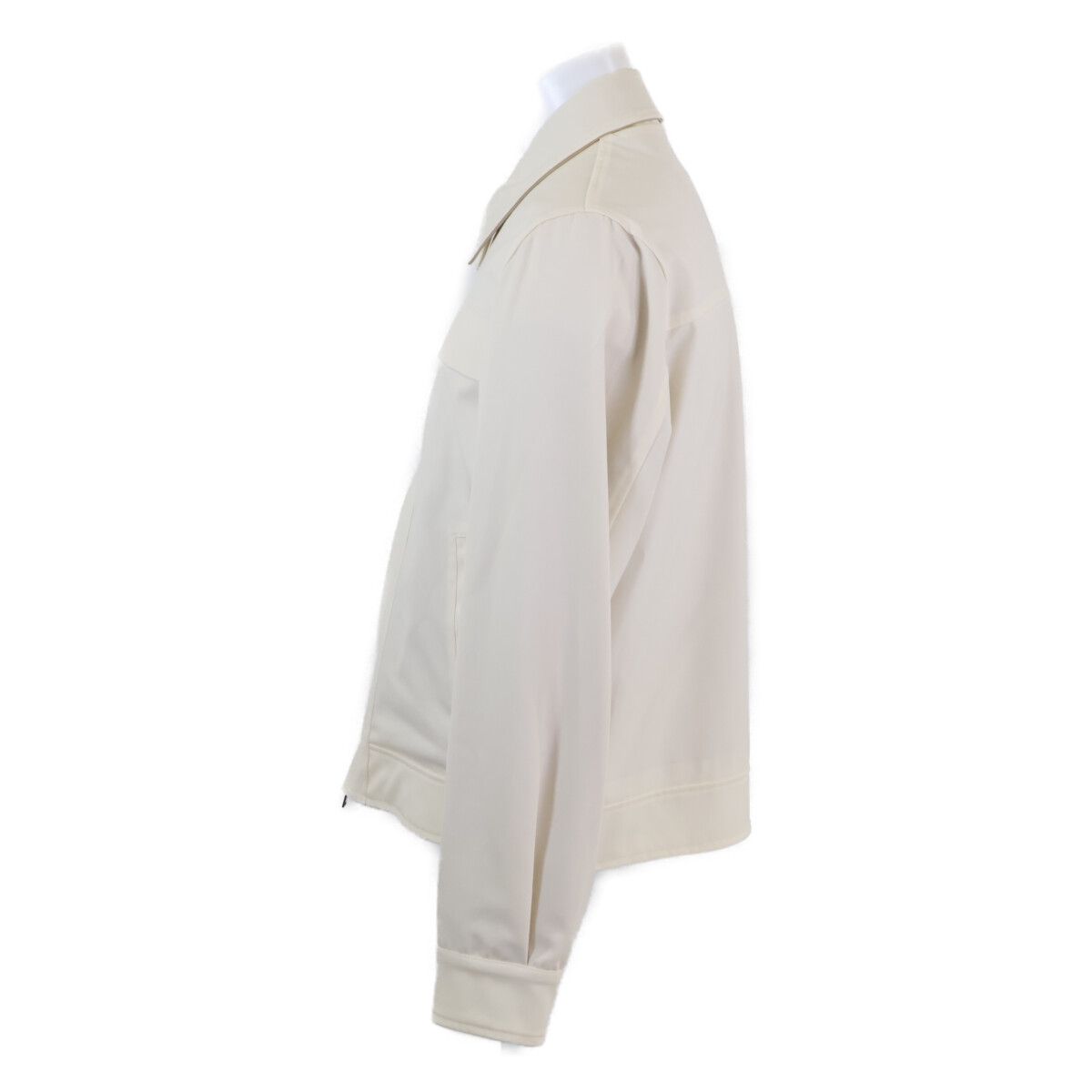 Loro Piana Sannino Fabric Green Storm System Zip Up Jacket 46 — view 2