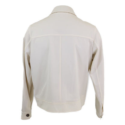 Loro Piana Sannino Fabric Green Storm System Zip Up Jacket 46 — view 3