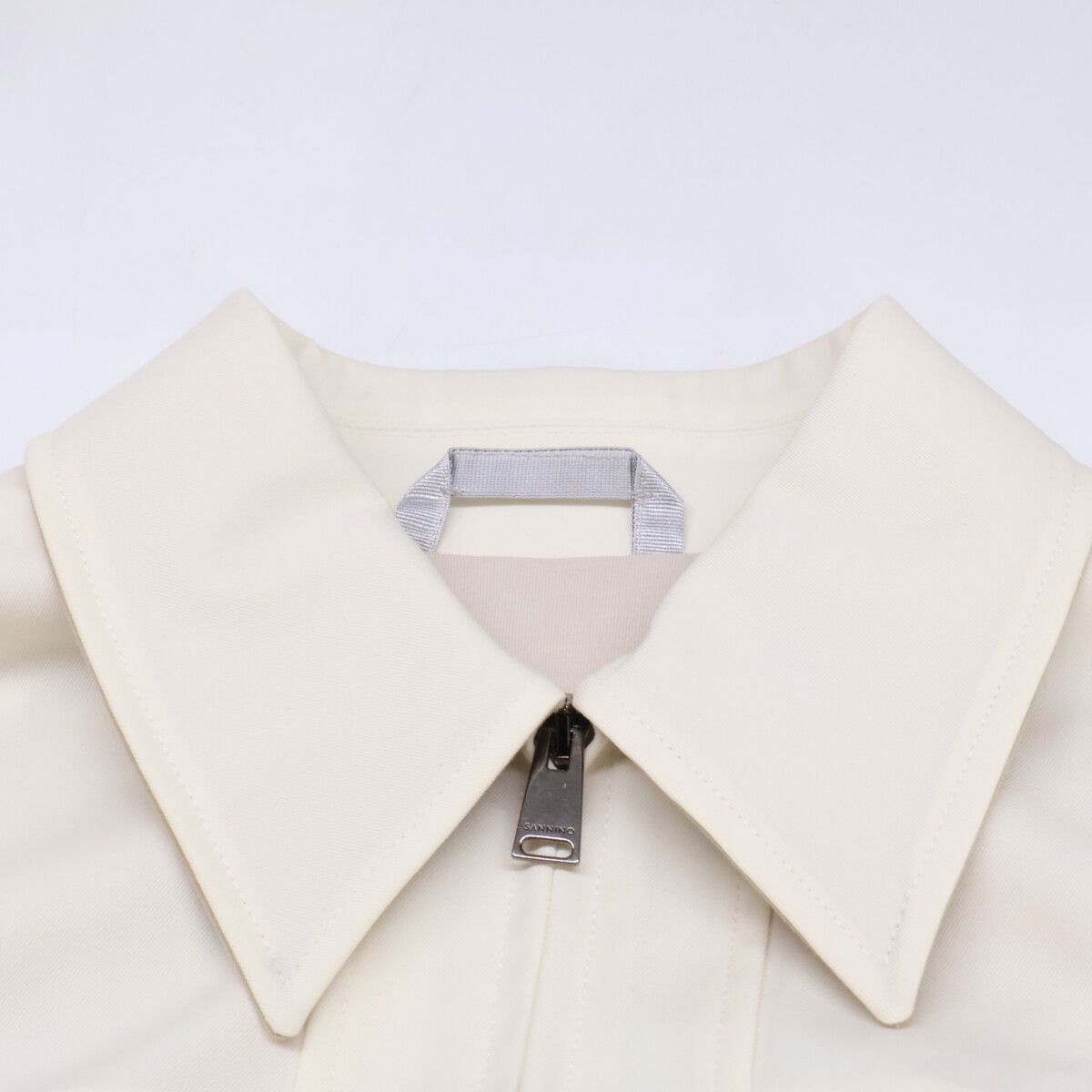 Loro Piana Sannino Fabric Green Storm System Zip Up Jacket 46 — view 9