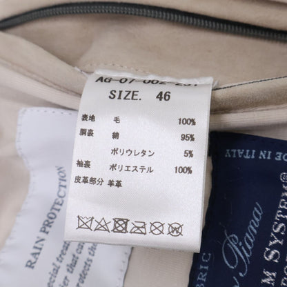 Loro Piana Sannino Fabric Green Storm System Zip Up Jacket 46 — view 7
