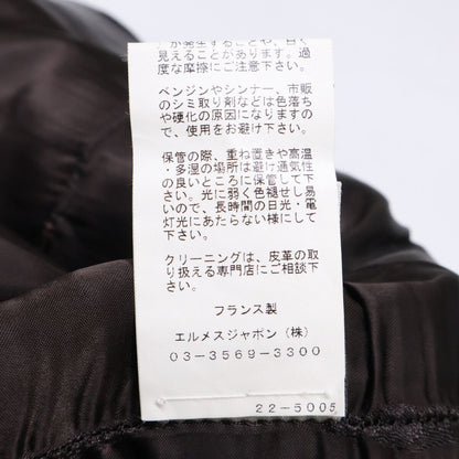 Hermes Calf Leather Pants 46 — view 6