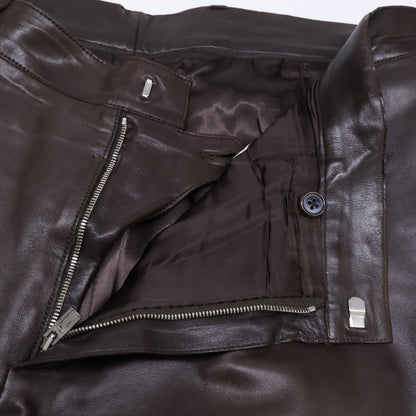 Hermes Calf Leather Pants 46 — view 3