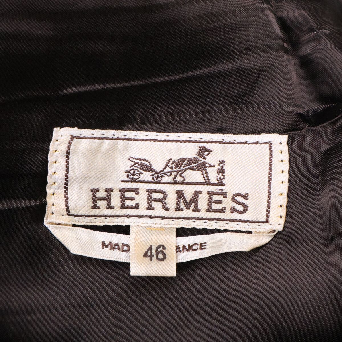 Hermes Calf Leather Pants 46 — view 4