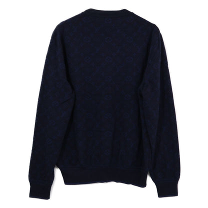 Louis Vuitton Gvb Monogram Cashmere Wool Long Sleeve Knit Sweater XL — view 2