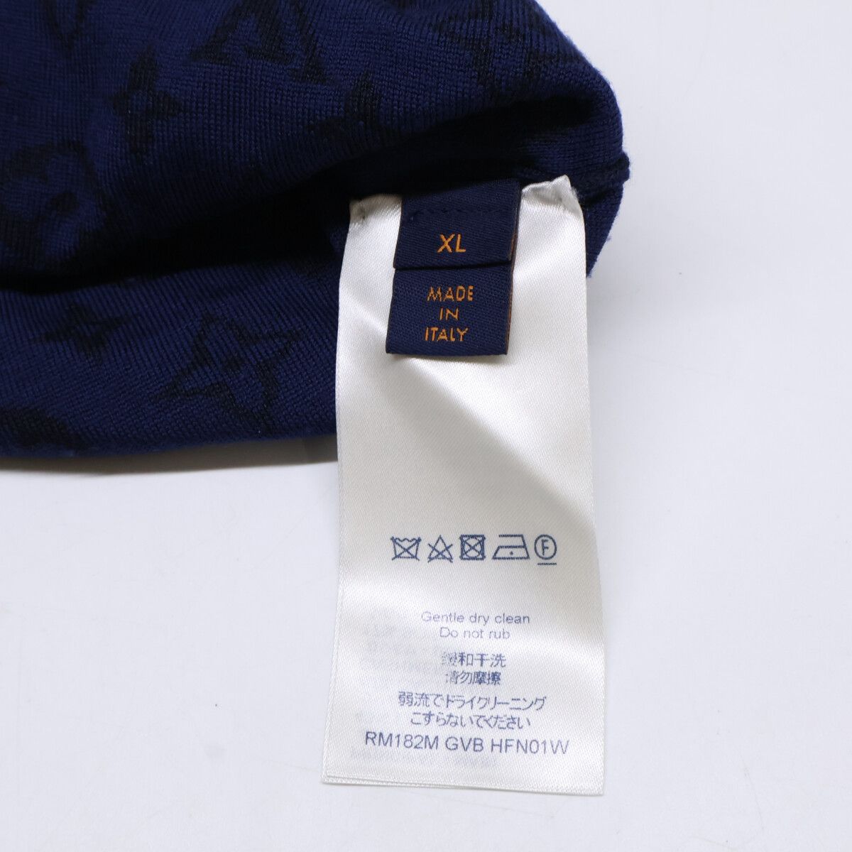 Louis Vuitton Gvb Monogram Cashmere Wool Long Sleeve Knit Sweater XL — view 4