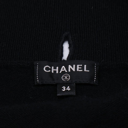 Chanel CC Logo Button Cashmere Sleeveless 34 Shirt — view 8