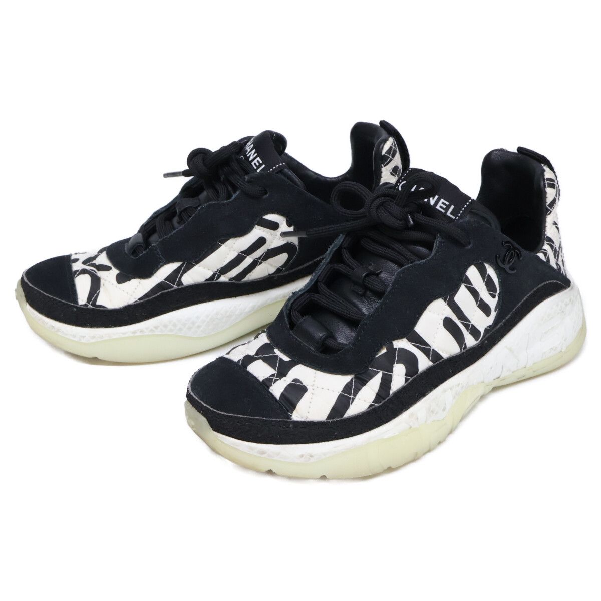 Chanel Graphic Logo Sneakers