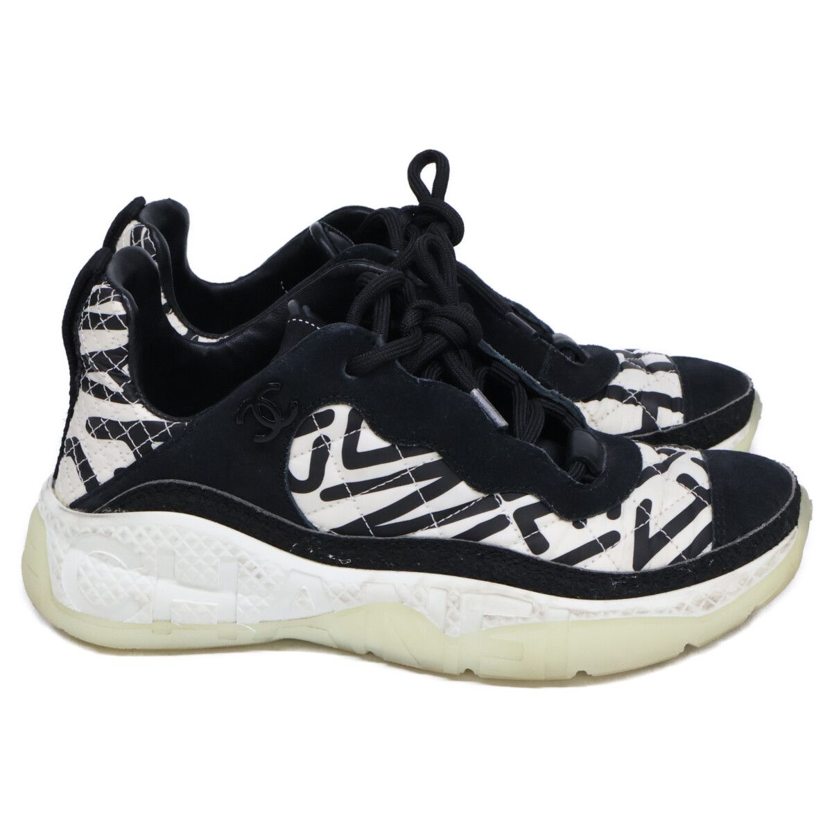 Chanel Graphic Logo Sneakers — view 5