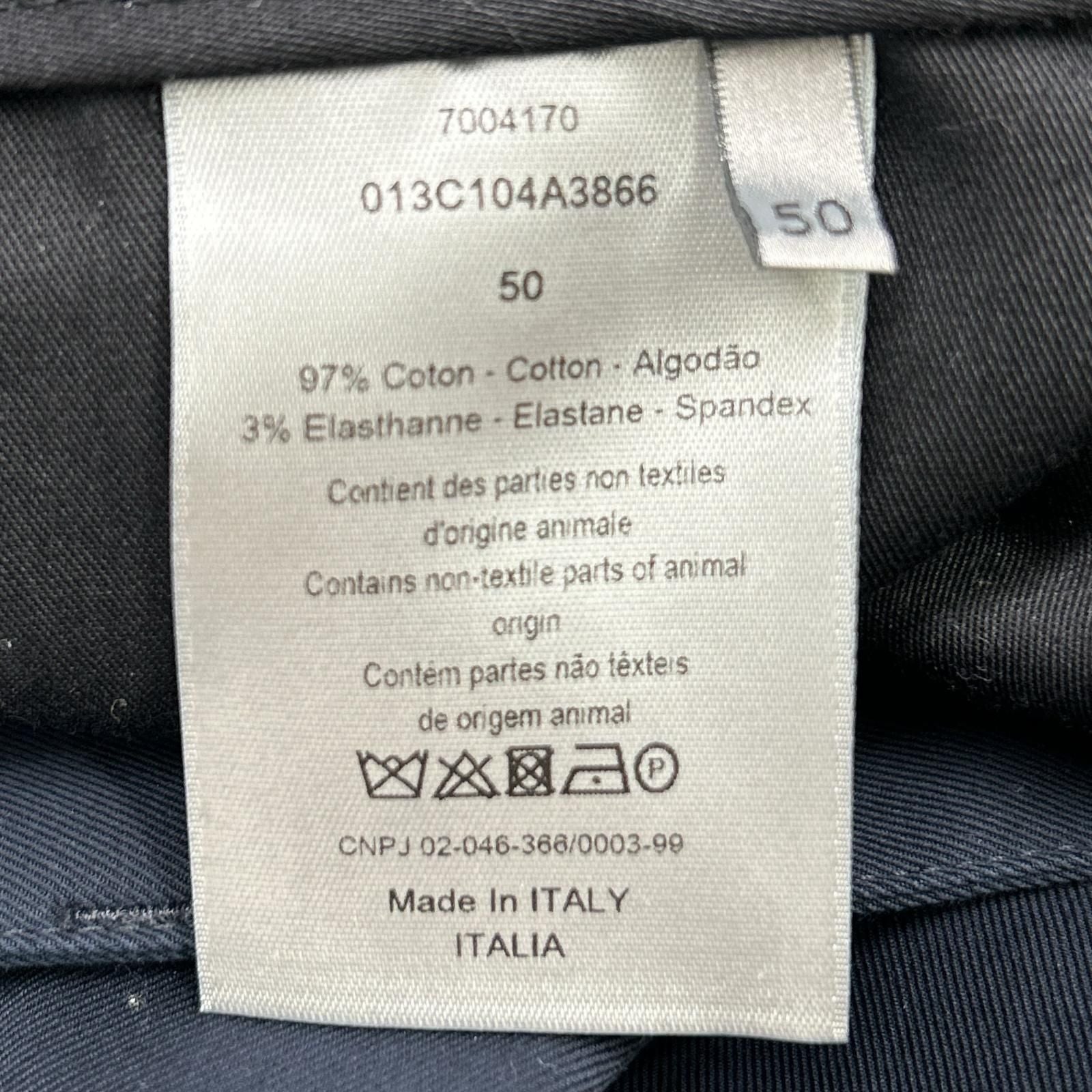 Dior Navy Trousers Pants 50 — view 4