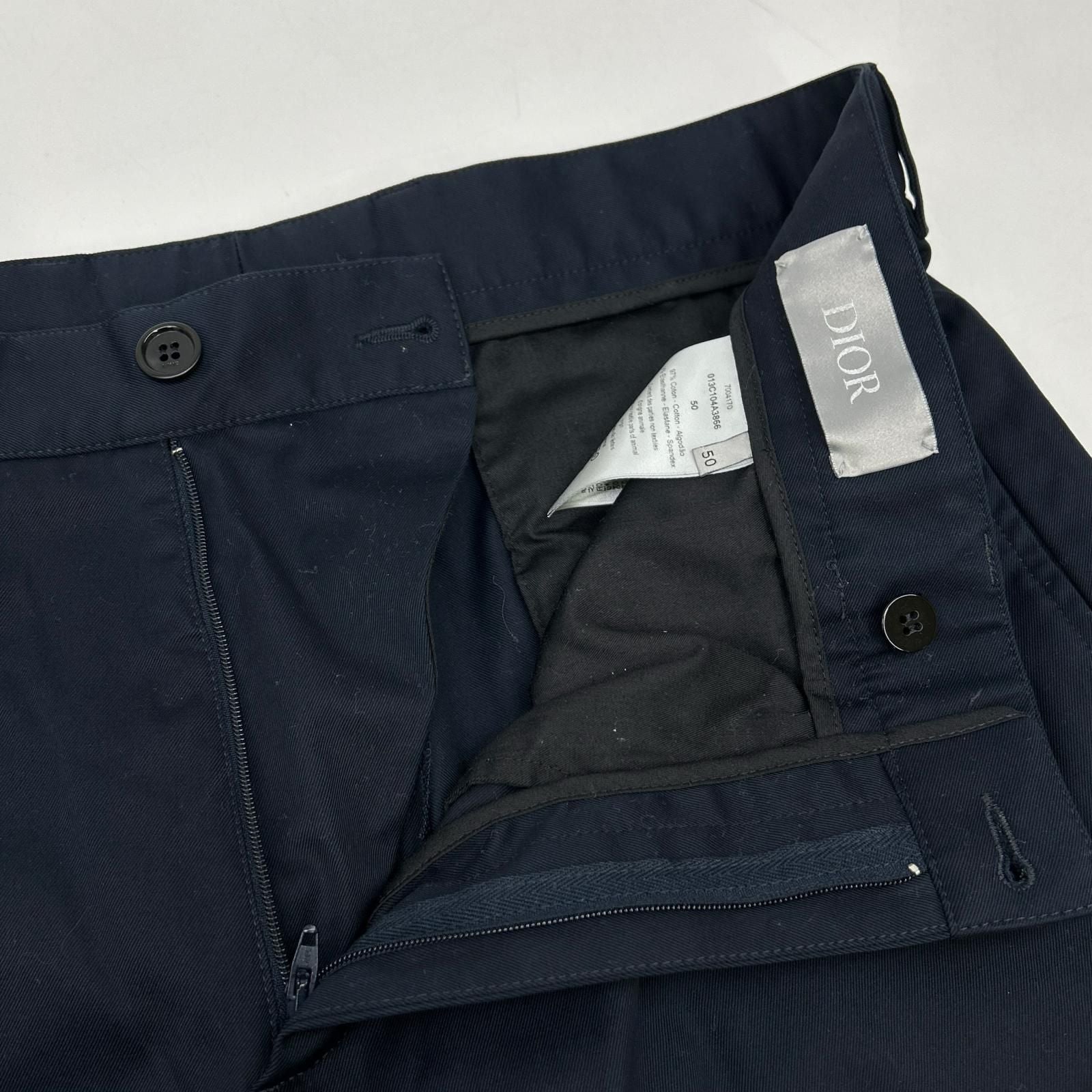 Dior Navy Trousers Pants 50 — view 7