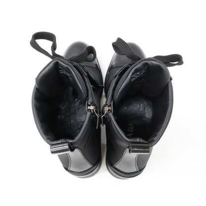 Prada Re-Nylon Triangle Logo Short Boots — view 5