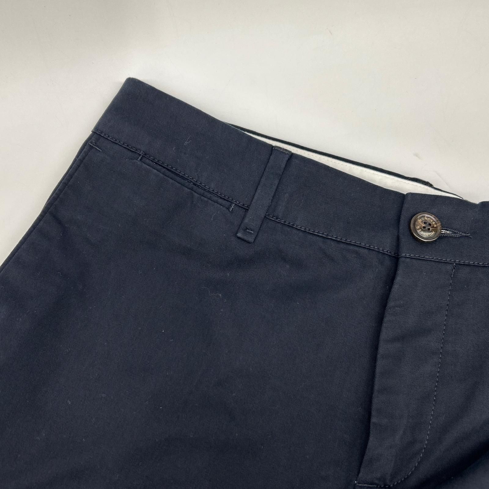 Moncler Navy Shorts 46 — view 8