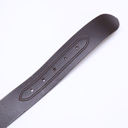 Hermes Buckle T with Tab Leather 95 Belt — view 6