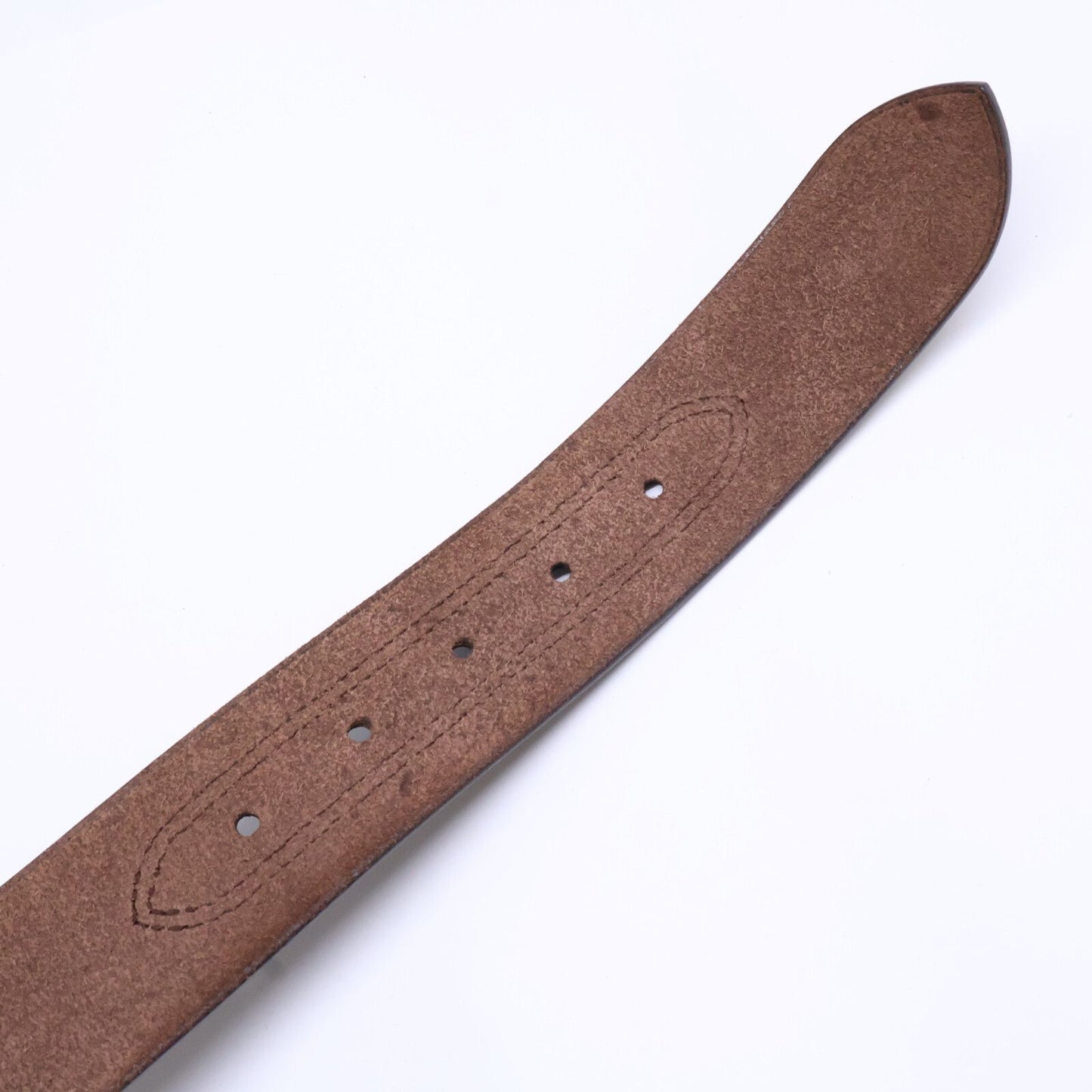 Hermes Buckle T with Tab Leather 95 Belt — view 7