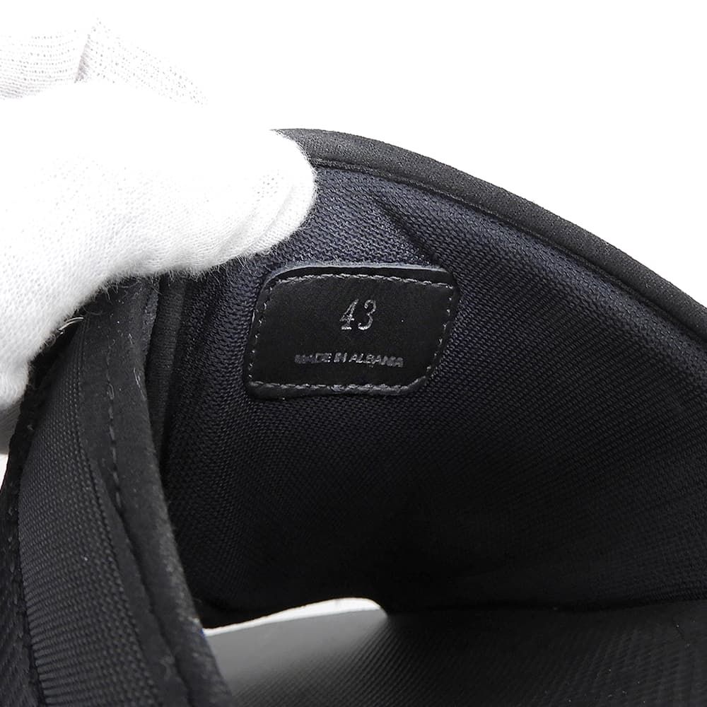 Moncler Slide Works Tricolor Velcro Sandals Shoes Black — view 6