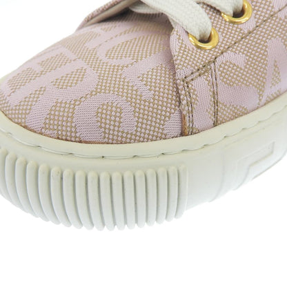 Versace Canvas Allover Sneakers Pink — view 3