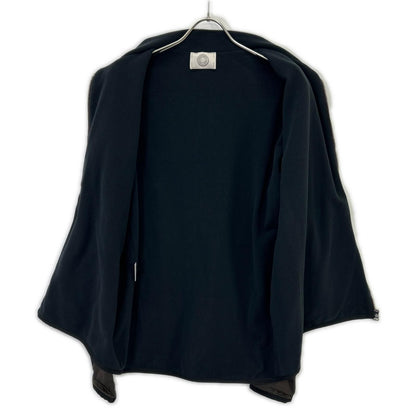 Hermes Brown Fleece Lining Nylon Jacket XL — view 3