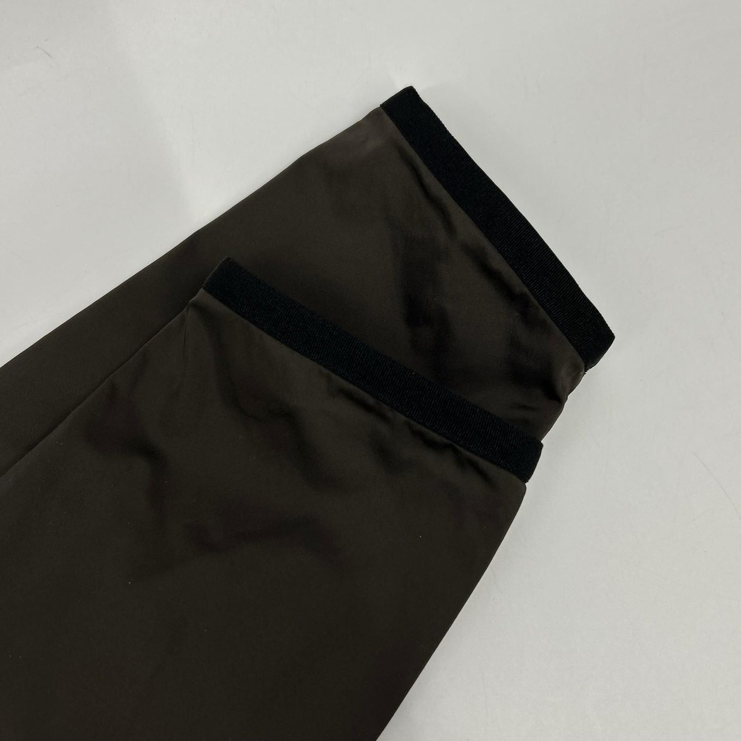 Hermes Brown Fleece Lining Nylon Jacket XL — view 8