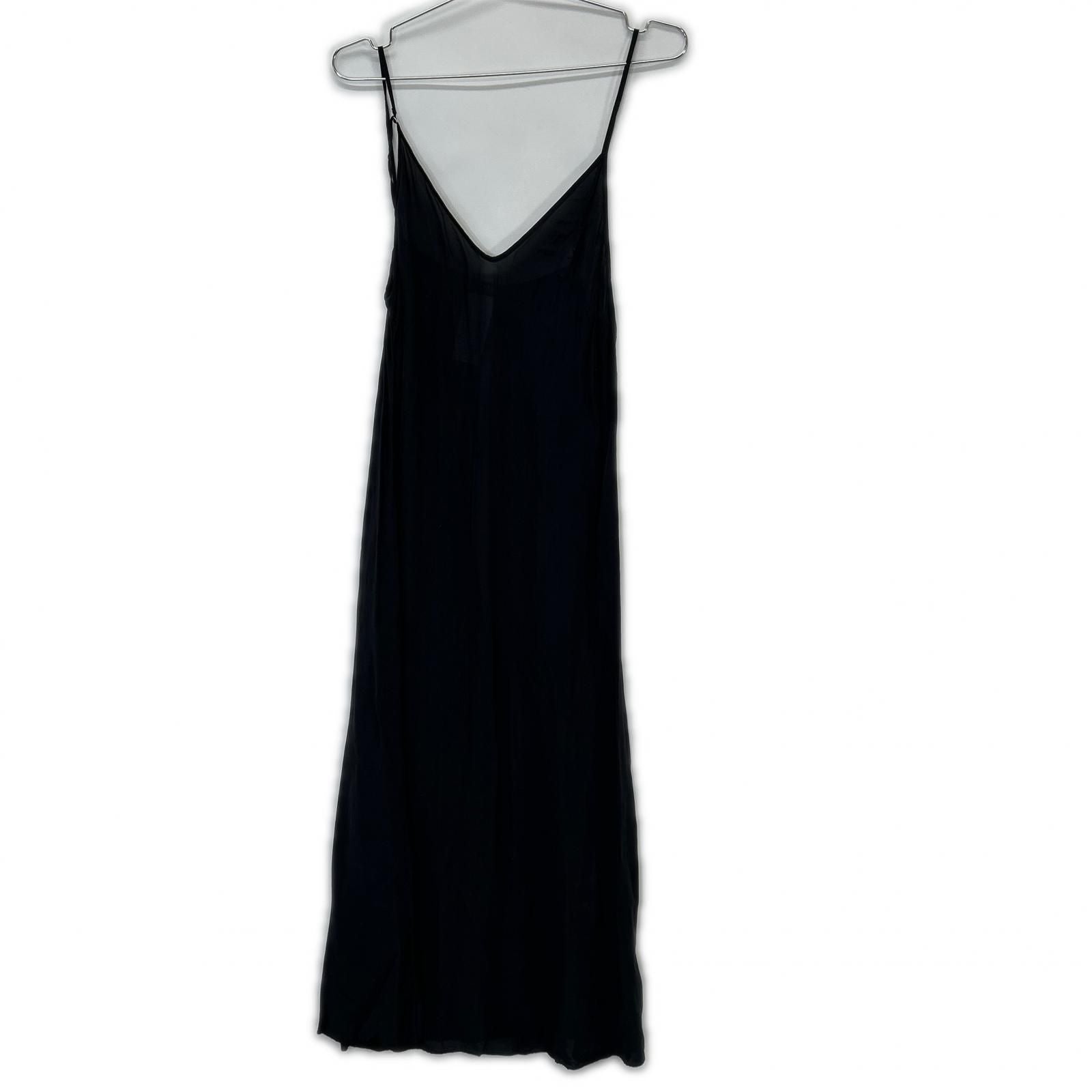 Max Mara Maxmara Studio Black Cotton Lace Dress with Camisole 36 — view 2
