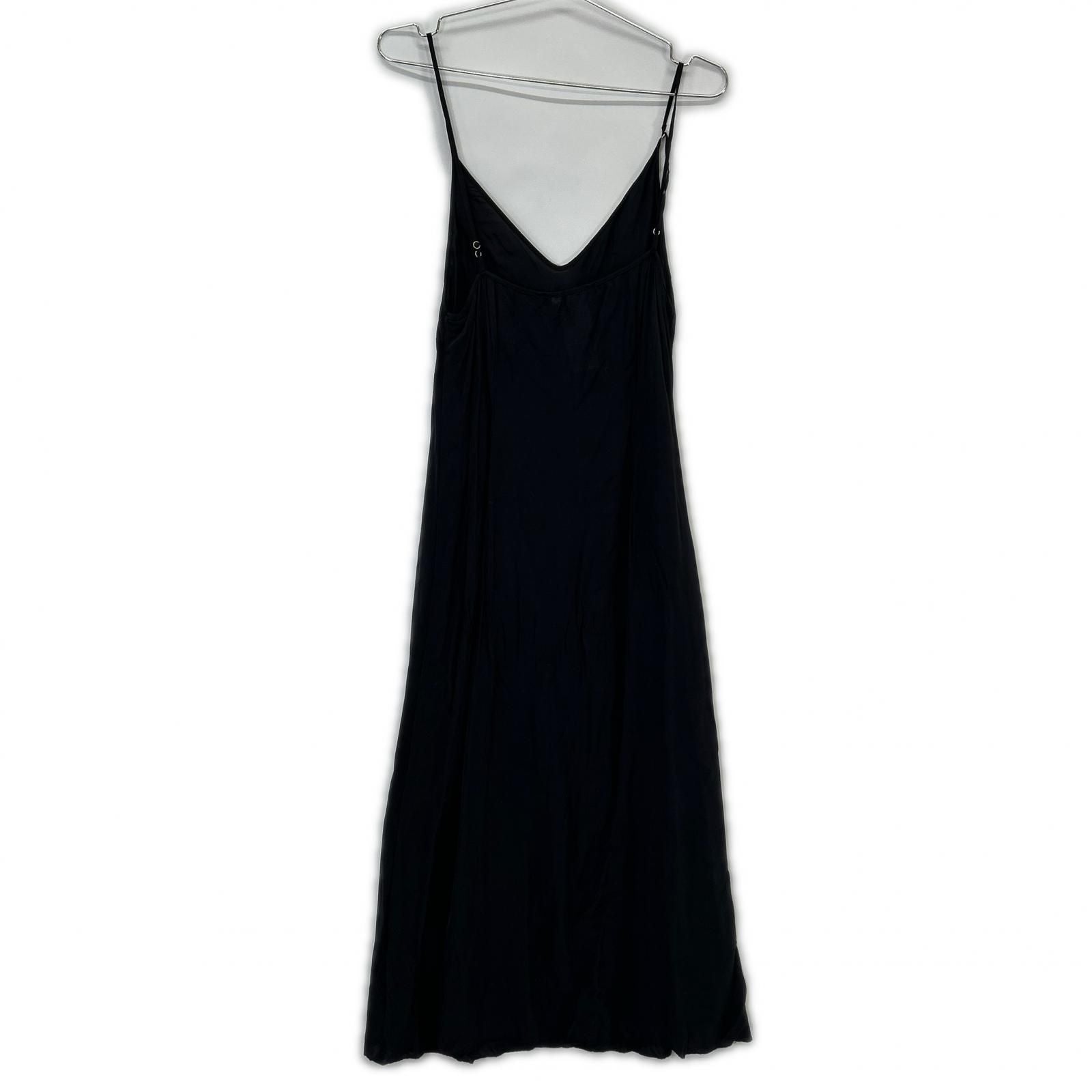 Max Mara Maxmara Studio Black Cotton Lace Dress with Camisole 36 — view 3