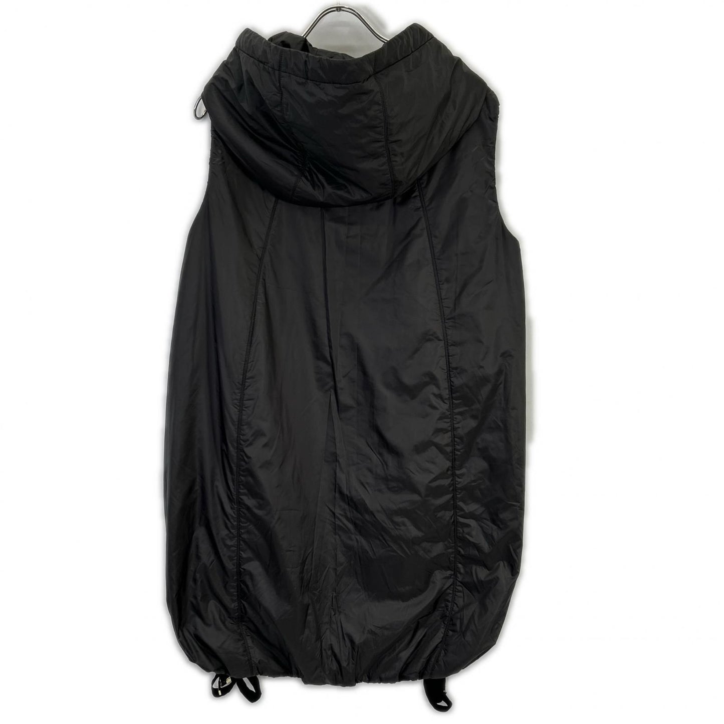 Max Mara Dark Gray the Cube Camelux Long Puffer Vest 34 — view 2