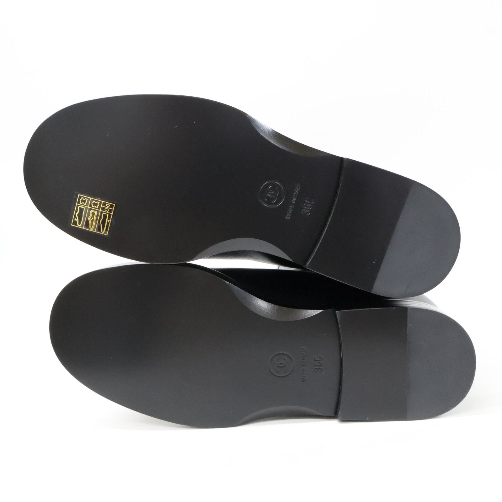 Chanel Black Long Boots 36c — view 6