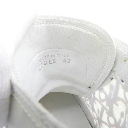 Dior Allover Pattern High Cut Sneakers White — view 6