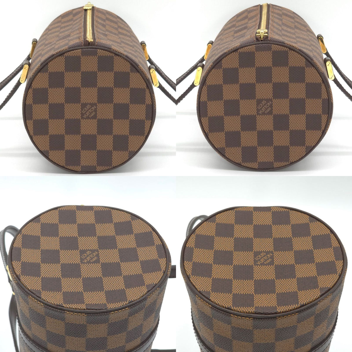 Louis Vuitton Papillon 26 Damier Ebene Shoulder Bag 27.5 Handle Length 40 — view 4