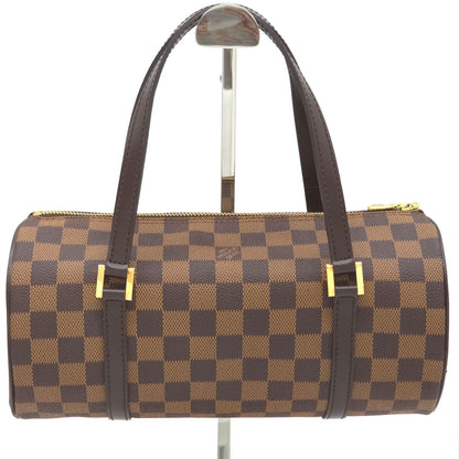 Louis Vuitton Papillon 26 Damier Ebene Shoulder Bag 27.5 Handle Length 40