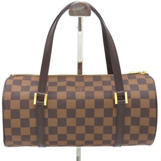 Louis Vuitton Papillon 26 Damier Ebene Shoulder Bag 27.5 Handle Length 40