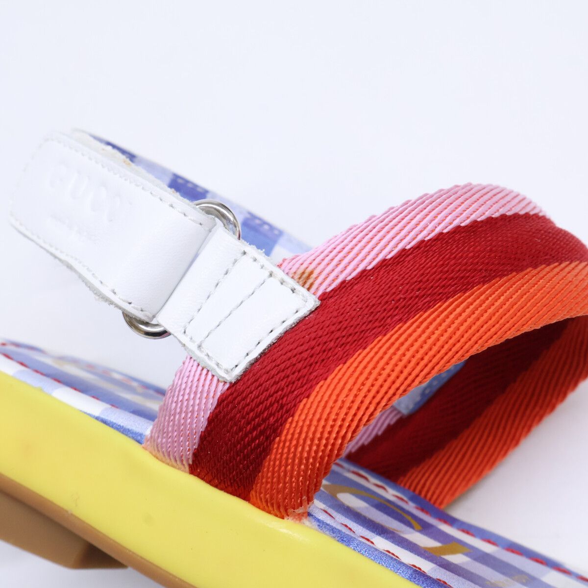 Gucci Rainbow Strap Sandals 33 — view 9