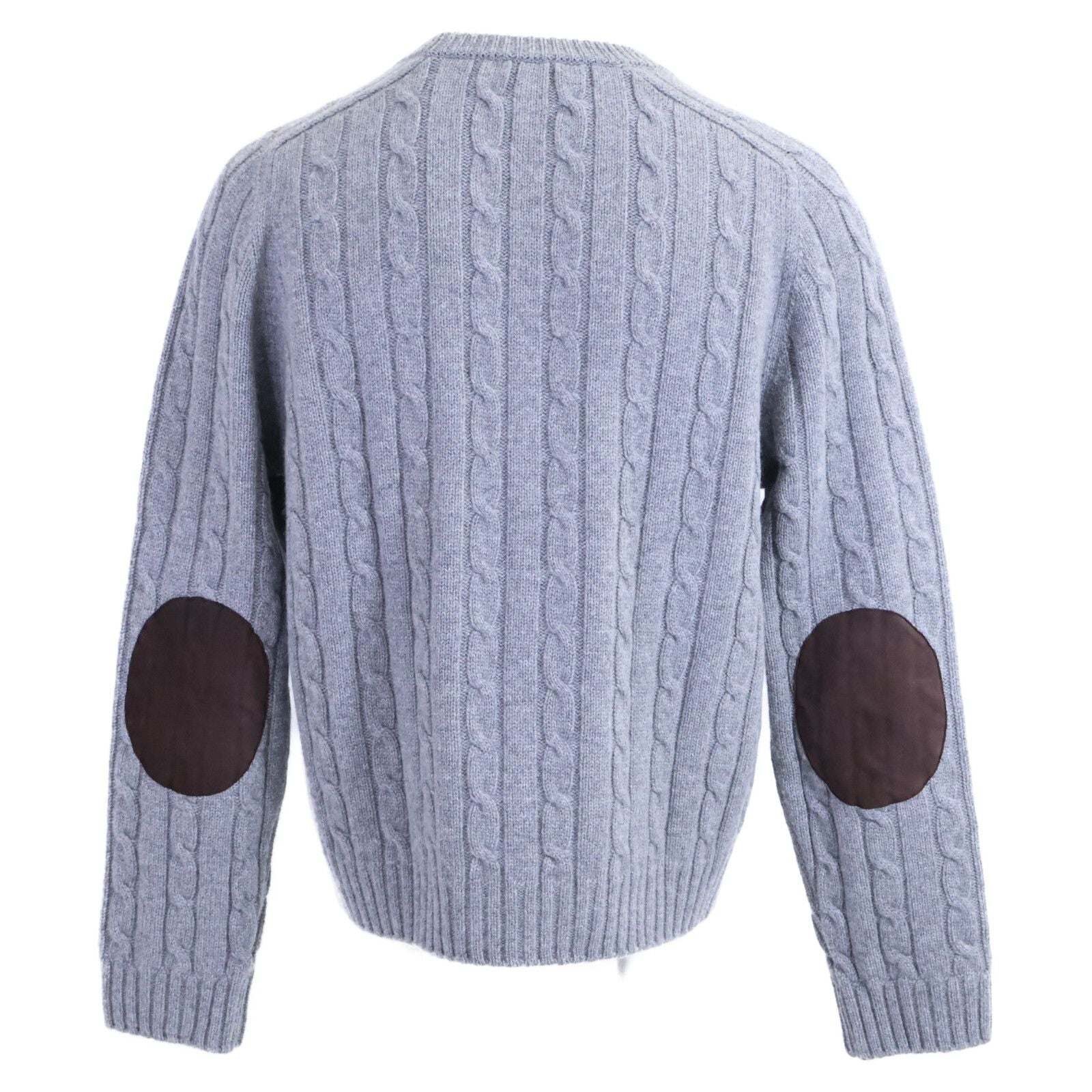 Celine Triomphe Sweater Cashmere Cable Knit XL — view 2