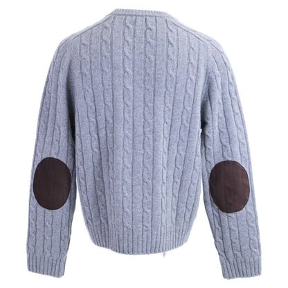 Celine Triomphe Sweater Cashmere Cable Knit XL — view 2