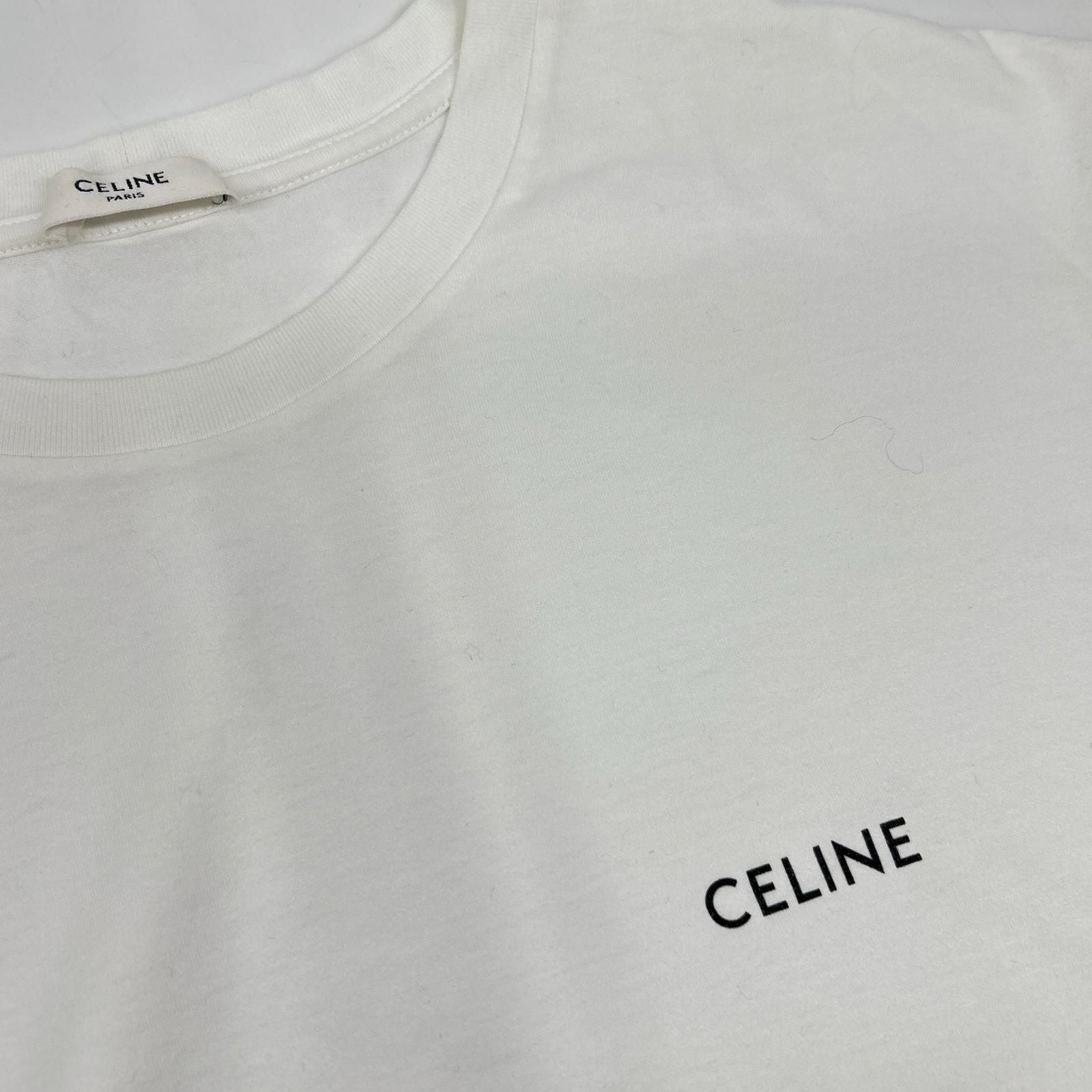 Celine Logo Loose T-Shirt — view 6