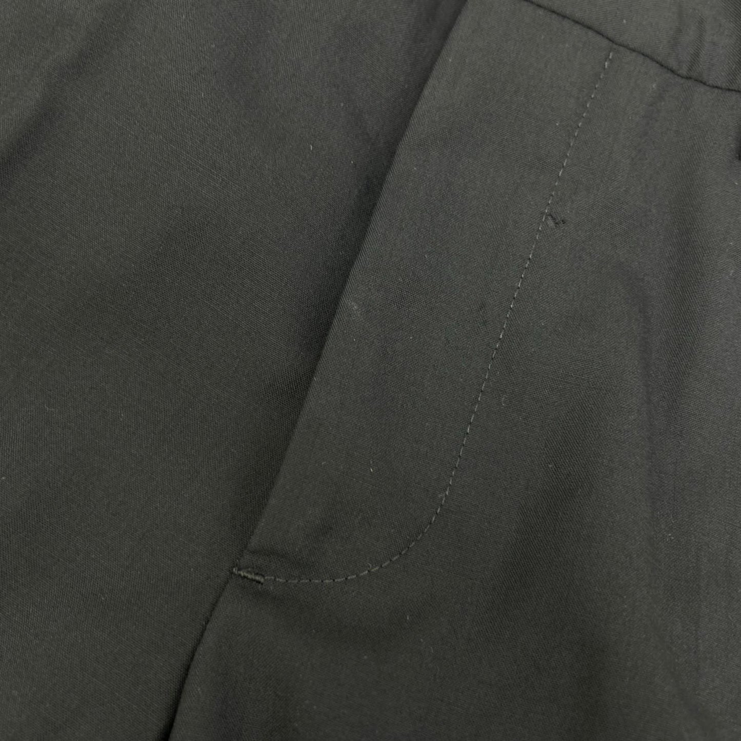 Prada Black Straight Pants 46 — view 8