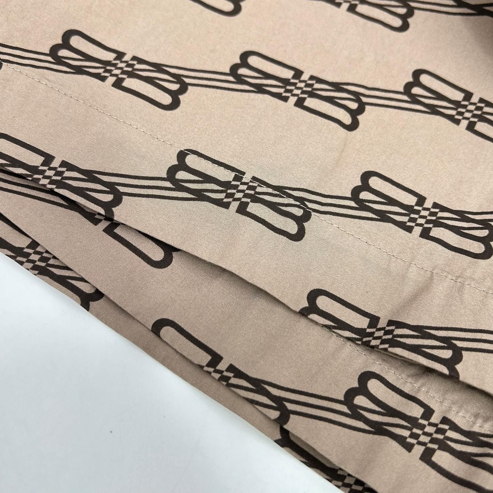 Balenciaga Brown BB Logo Shorts 46 — view 8