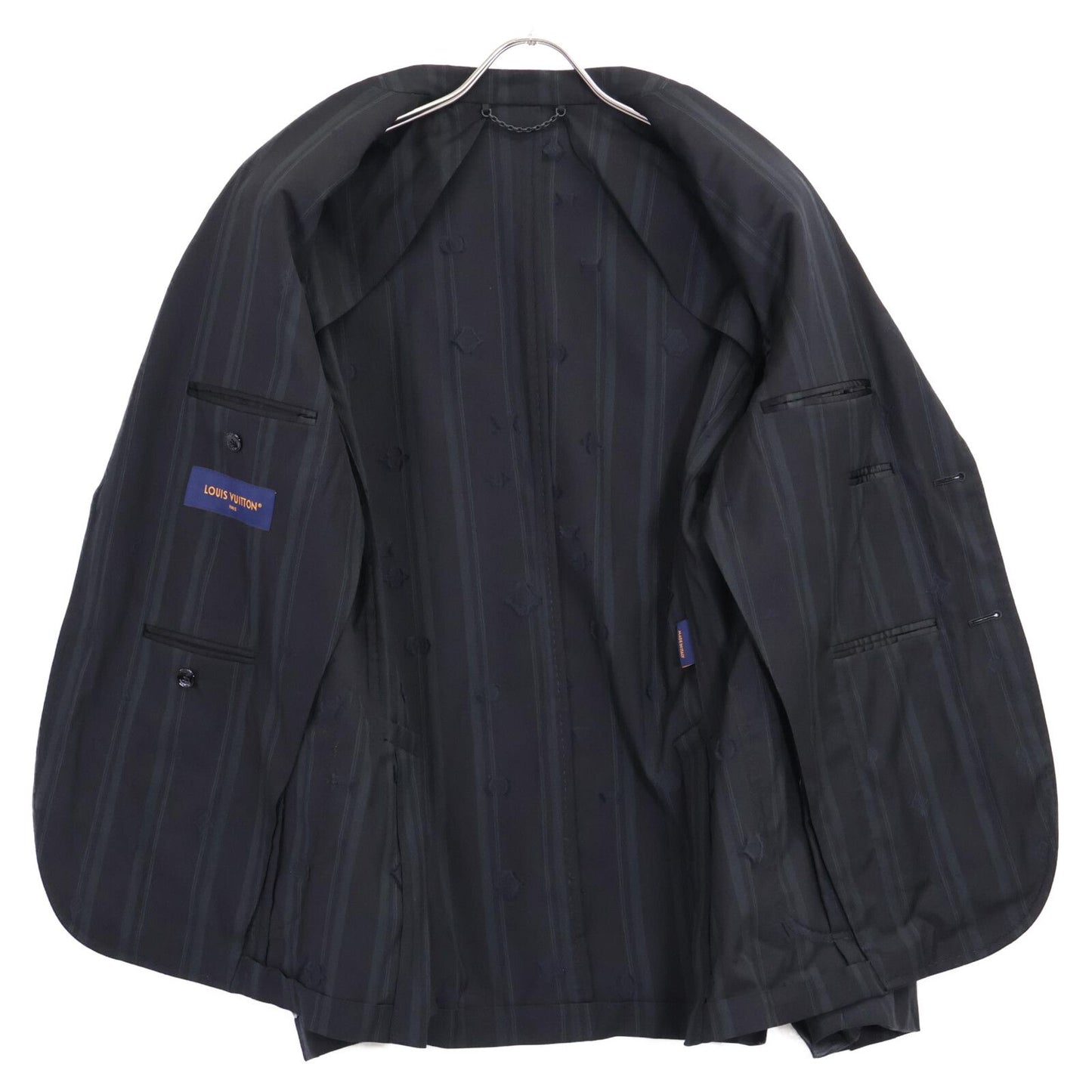 Louis Vuitton Dkt Monogram Striped Wool Single Set 46 — view 5