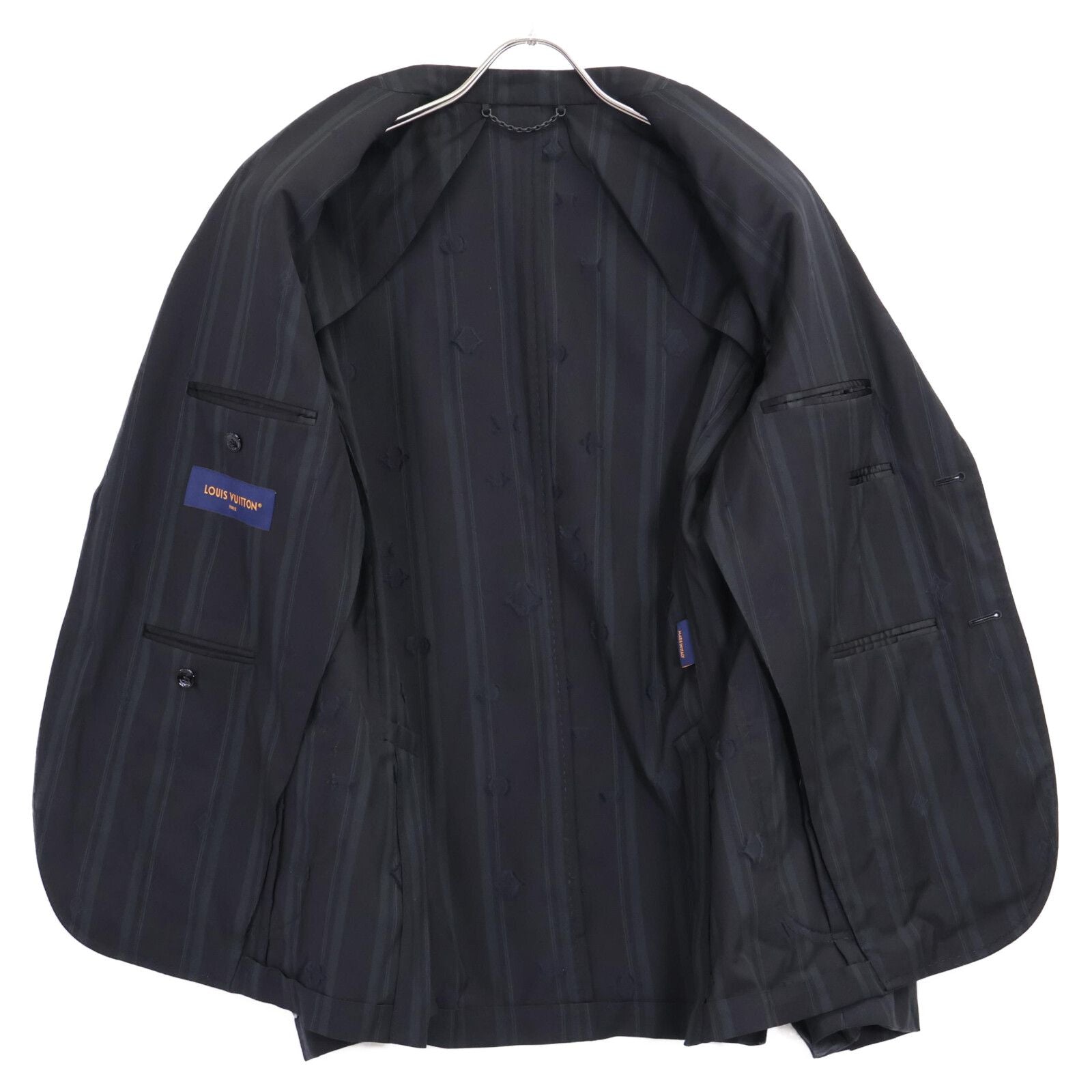 Louis Vuitton Dkt Monogram Striped Wool Single Set 46 — view 5
