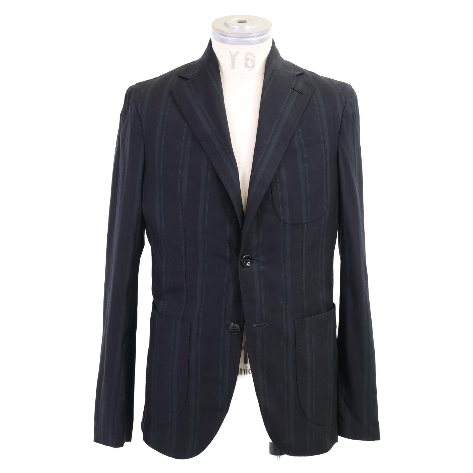 Louis Vuitton Dkt Monogram Striped Wool Single Set 46 — view 2