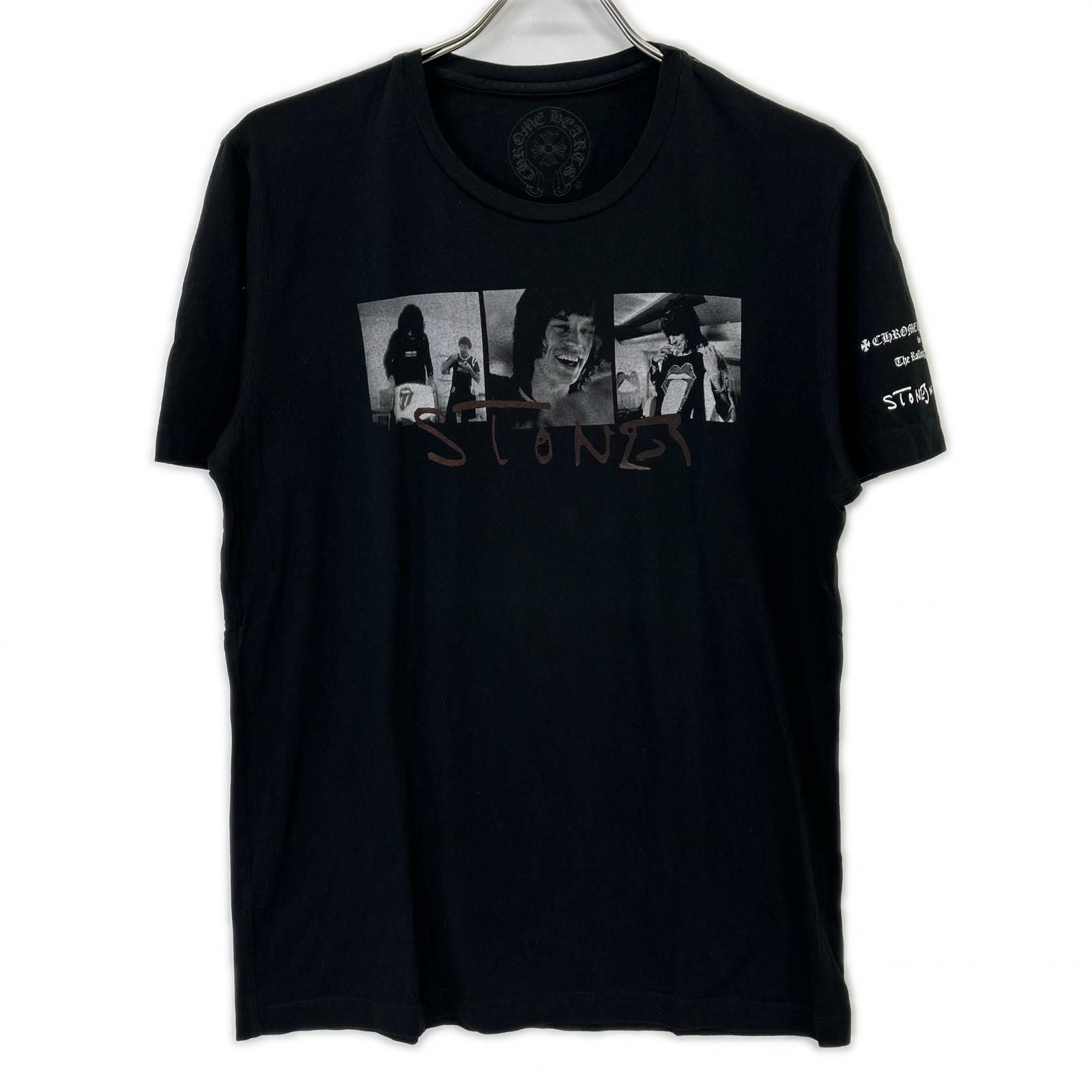 Chrome Hearts Low Ring Stones Crew Neck T-Shirt