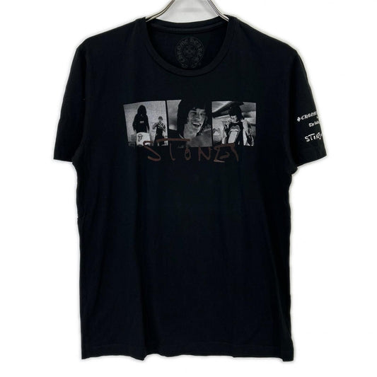 Chrome Hearts Low Ring Stones Crew Neck T-Shirt