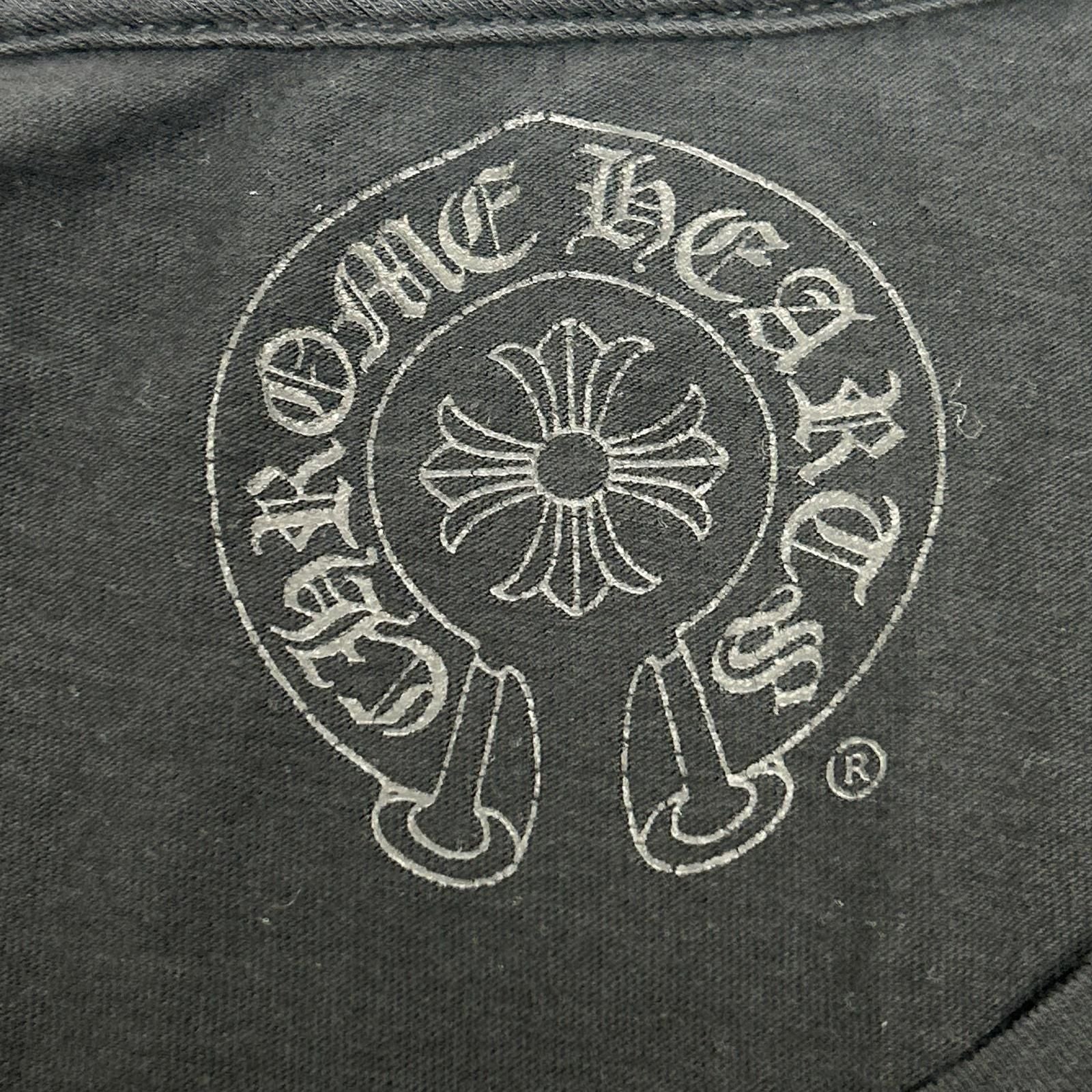 Chrome Hearts Low Ring Stones Crew Neck T-Shirt — view 3