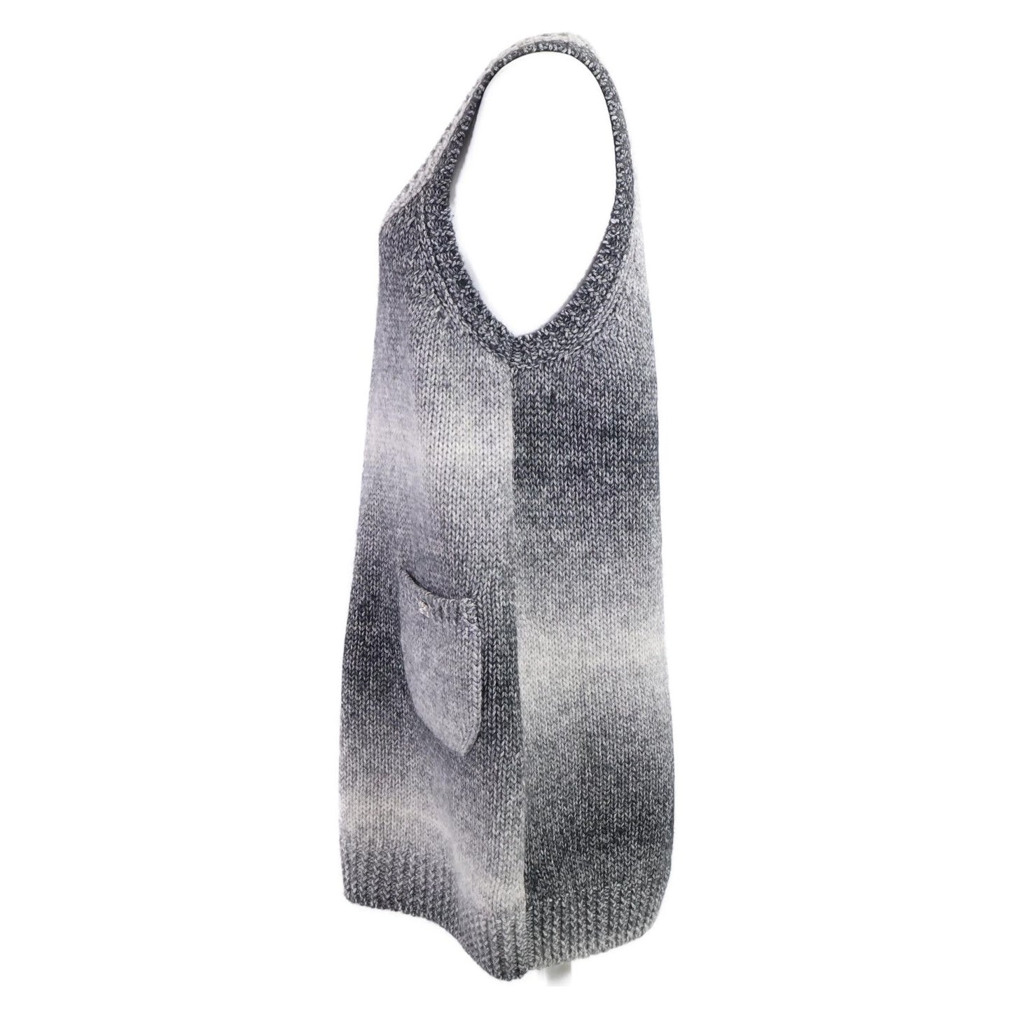 Chanel Paper Fiber Sleeveless Short Dress 38 — view 2